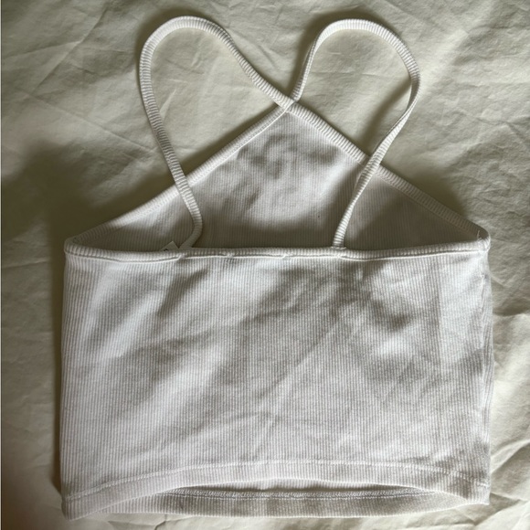 Zara women’s white top summer Size M - Picture 3 of 4